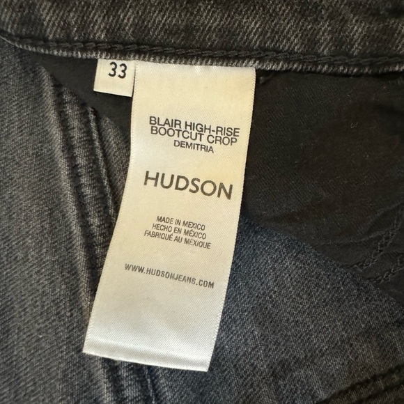Hudson Blair High Rise Bootcut Crop in Demetria EUC - Picture 11 of 11
